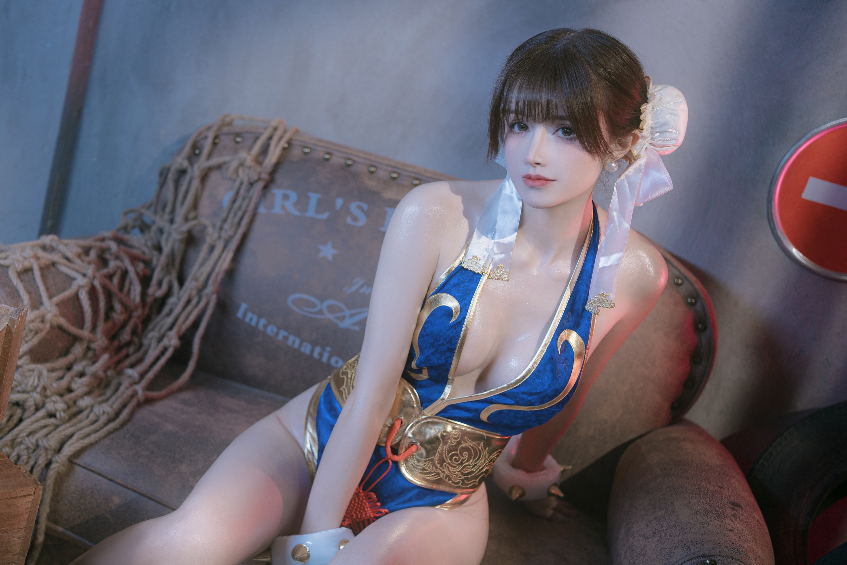 图片[1]-鹿八岁baby – NO.083 春丽的格斗辅导[91P]-XikXak